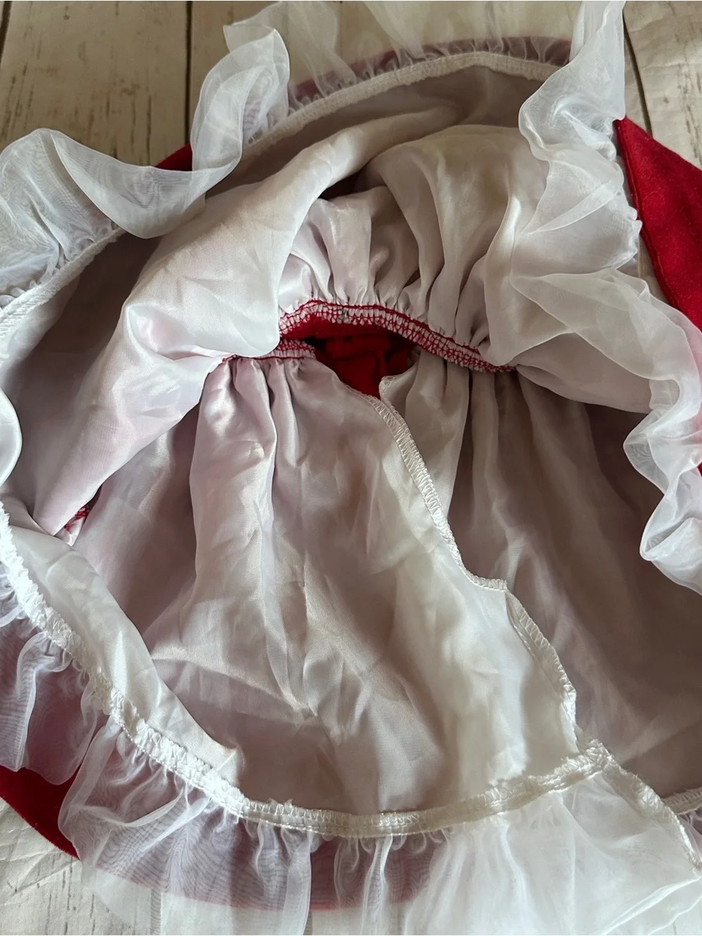 Vintage Bryan Red Velvet Dress